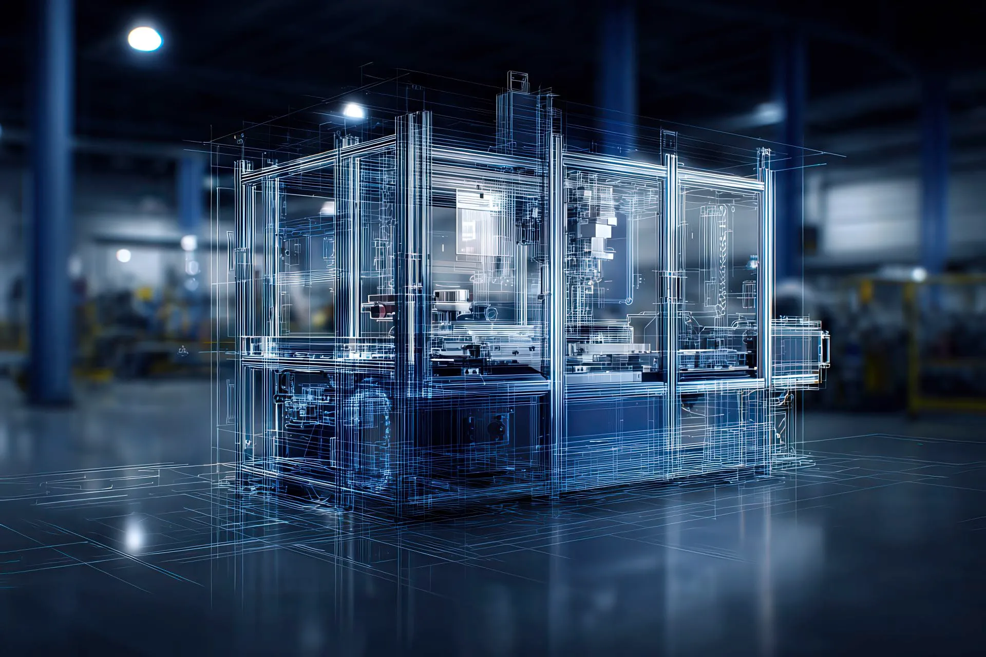 Strutture modulari in alluminio con pannelli trasparenti per la sicurezza industriale