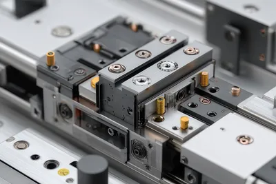 Guida lineare con riduzione rumore e design modulare